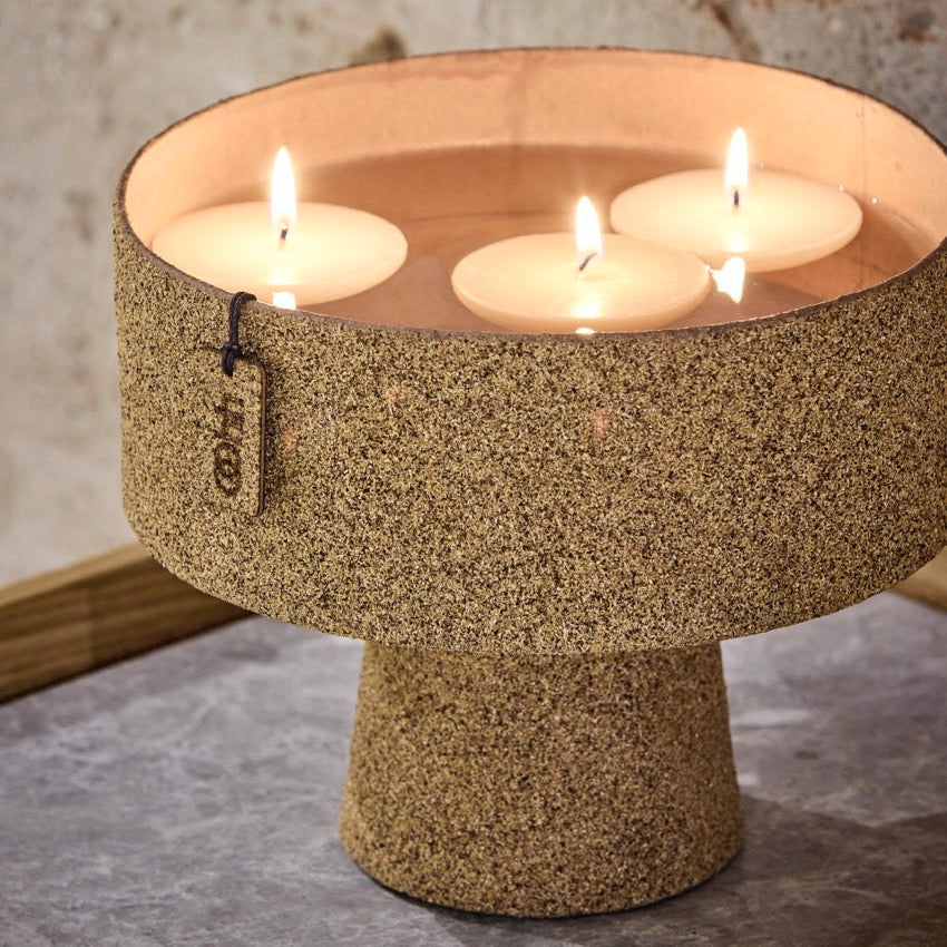 Dekoschale hellbraun